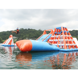 Bolsa de salto inflable comercial para parque acuático, almohada para saltar, bolsa de puente de agua, trampolín de agua inflable a la venta - Product Image 5