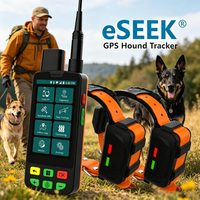 Traceur GPS Avancé pour Chiens ESEEK : Positionnement Multi-Constellation GNSS + Cartes HD Hors Ligne & Lecture de Trajectoire d'Activité
