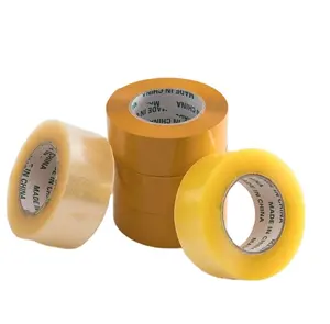 wholesale price water based acrylic opp bopp tape adhesive sticky 48mm clear packing packaged tapes