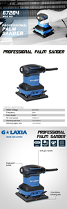 <span class=keywords><strong>Ponceuse</strong></span> à finition lisse 67204 à fil <span class=keywords><strong>PRO</strong></span> 1.8 - Product Image 3