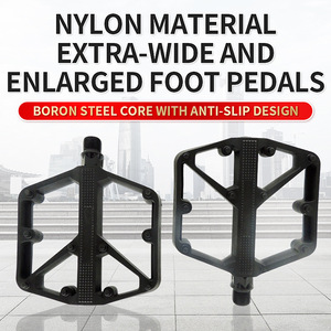 Pédales de vélo de montagne HG-O01 pour la vente en gros transfrontalière, pédales colorées en nylon haute résistance avec roulements lubrifiés <span class=keywords><strong>DU</strong></span> - Product Image 3