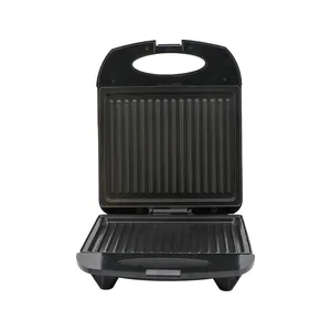 Hot Selling 4 Slices Heating Series Sandwich Waffle Maker 1400W Sandwich Toaster With Detachable Non-Stick Plates