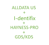Software en Línea 4 en 1 para Talleres de Reparación de Automóviles Alldata US I-dentifix Haynes Pro GDS/KDS 2026, Actualizaciones Automáticas, Inicio de Sesión en la Web