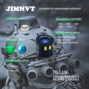 Tube intensificateur de phosphore blanc JIMNVT Factory Direct Black Spots Gen2+ FOM1200 pour vision nocturne, portée de mesure de 1000 m garantie - Product Image 5