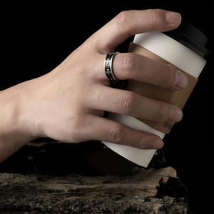 İsa hıristiyan çapraz paslanmaz çelik yüzük olmayan solma Anti-pas moda dini jetonu mükemmel izle takı hediye - Product Image 2