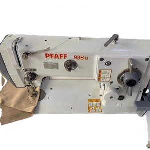 Machine à coudre <span class=keywords><strong>Pfaff</strong></span> d'occasion à grande vitesse, point chevron, grande navette rotative, modèles 918 et 938u - Product Image 1