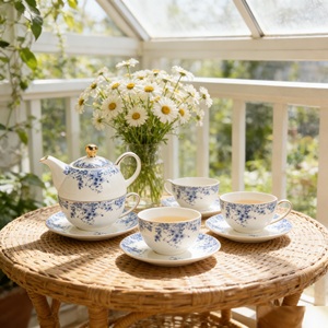 Théière en céramique MSH Vintage Little Daisy <span class=keywords><strong>pour</strong></span> salon de <span class=keywords><strong>thé</strong></span>, théière créative en céramique - Product Image 4