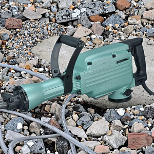 <span class=keywords><strong>Martillo</strong></span> <span class=keywords><strong>Demoledor</strong></span> Eléctrico Profesional TOLHIT 1700W 65A 220V para Concreto, Modelo DH65 60J Impacto 22kg, Certificación GS CE - Product Image 6