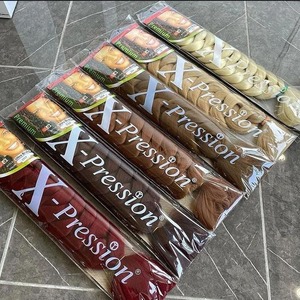 Oferta Especial: Extensiones de Cabello Sintético Trenzado Jumbo de 82 Pulgadas y 165g, Resistentes al Fuego, Teñidas, de Fibra de Alta Temperatura, <span class=keywords><strong>para</strong></span> Trenzas Box Braids - Product Image 1