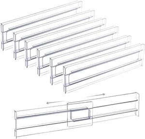 Séparateurs de tiroirs de cuisine ajustables et extensibles multi-usages personnalisés en gros pour le rangement de sous-vêtements - Product Image 1