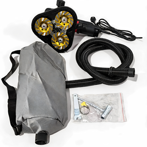 3 Heads Handheld Electric Concrete Planer Dustless Cement Grinder Wall Floor <strong>Sander</strong> for Epoxy Removal <strong>Old</strong> Wall Renovation - Product Image 6