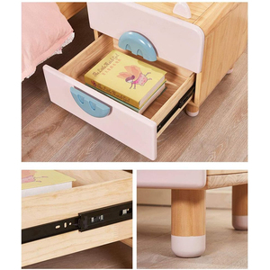 Comodini per Bambini con Disegni Animati, <span class=keywords><strong>Comodino</strong></span> in Legno con Cassetto per Cameretta e Sala Giochi - Product Image 5