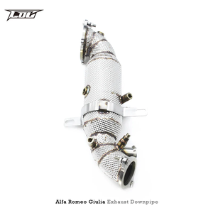 Downpipe di Scarico Boska di Alta Qualità per Alfa Romeo <span class=keywords><strong>Giulia</strong></span>/Stelvio 2.0T 2017-2021, Tubi di Scarico Prestazionali in Acciaio Inossidabile - Product Image 2