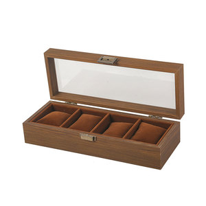 Thiên Nhiên Bằng Gỗ Lưu Trữ Hộp Retro Đồ Trang Sức Quà Tặng Máy Tính Để Bàn Organizer Vỏ Sò Container Caja De Madera Gỗ Hộp Quà Tặng - Product Image 2