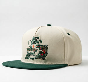 Green Brim Trucker Sombreros 5-Panel Personalizado Bordado Logo Pesca Sombrero Snapback Back Gorras de béisbol Hecho en Vietnam - Product Image 2