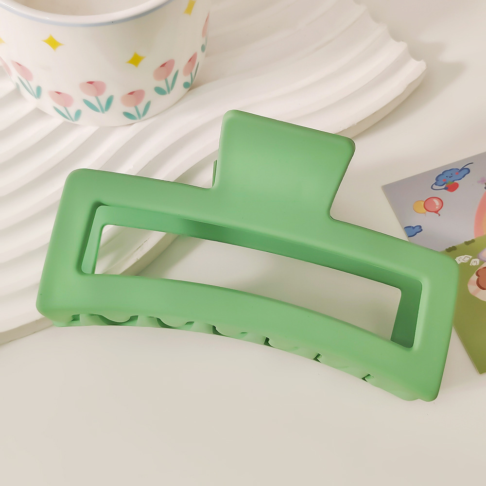 Green square clip