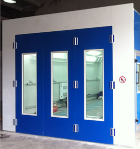 Cabine de peinture compacte à brûleur <span class=keywords><strong>diesel</strong></span> pour la peinture automobile, certifiée CE, marque OKEAH, pour petites ateliers de réparation - Product Image 4