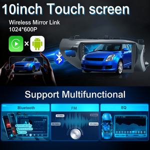 <span class=keywords><strong>Tablette</strong></span> Android 10 pouces Moniteur de voiture Fonction GPS <span class=keywords><strong>2</strong></span>+32 RAM Résolution 720P Connexion USB Lecteur MP3/MP4 pour Toyota Hilux 2016-2018 - Product Image 4