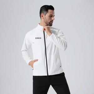 Vêtements de jogging personnalisés de qualité supérieure ensemble de survêtements de gymnastique d'entraînement vêtements de jogging à fermeture éclair complète personnalisés pour hommes - Product Image 2
