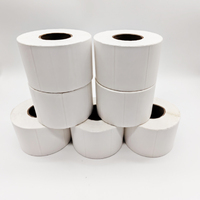 Papel Autoadhesivo Térmico de Primera Calidad para Etiquetas, Rollo de Papel para Códigos de Barras, Logística y Envío, Preimpresión Disponible