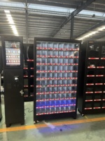Distributeur automatique réfrigéré avec casiers, distributeur automatique intelligent de matériaux avec casiers, distributeur automatique de produits en forme de casier, distributeur automatique d'œufs