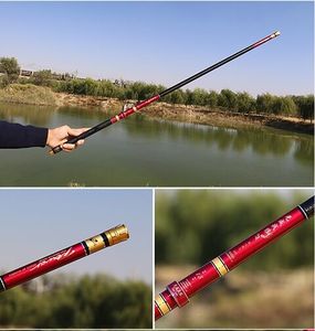 Canne à pêche télescopique en fibre de carbone dure et ultralégère de haute qualité en eau douce de <span class=keywords><strong>28</strong></span> tons - Product Image 4