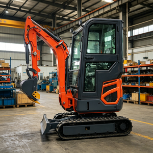 Multifunction 3.5ton <b>Mini</b> Excavator All-terrain Small Digger Bagger Fit for Breaker Grapple <b>Drill</b> Ripper Many Attachments - Product Image 3