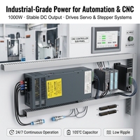 Alimentation à découpage SCN-1000 1000W 12V 24V 48V avec fonction parallèle, convertisseur industriel AC/DC haute puissance 40A 20A