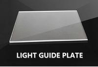 Rina Tech LED en plexiglas de qualité optique 3mm 4mm 5mm Feuille acrylique PMMA LGP Plaque de guidage de lumière pour panneau Module Led