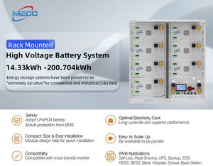 Batería de Litio de Alta Tensión Apilable de 280 Ah, 100 kWh, 200 kWh, Fuente de Alimentación para Almacenamiento de Energía Industrial y Comercial - Product Image 2