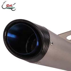 Tube d'échappement pour <span class=keywords><strong>BMW</strong></span> <span class=keywords><strong>S1000XR</strong></span> 2020-<span class=keywords><strong>2022</strong></span>, embout en Fiber de carbone en alliage de titane pour <span class=keywords><strong>Moto</strong></span> Pitbike - Product Image 3