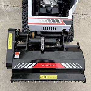 Nouvelle tondeuse à gazon robotisée à moteur diesel pour usage domestique, avec largeur de coupe réglable ; tondeuse à gazon sur chenilles télécommandée. - Product Image 5
