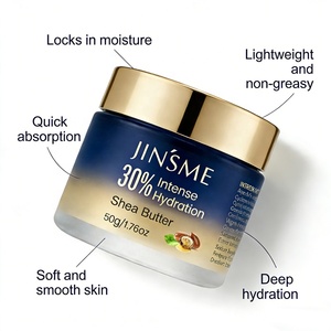 Crema de Ceramida, Ácido Hialurónico y Péptidos de Marca Privada, Crema de Vitamina C, Crema Blanqueadora Hidratante Corporal, Crema de Manteca de Karité - Product Image 5