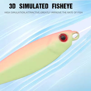 Nouveau 7g 10g 15g 20g 25g 30g 40g Glow Luminous Shore Fast Fall Jigging Fishing Metal Lure Jigs Cast Jigging Bait - Product Image 6