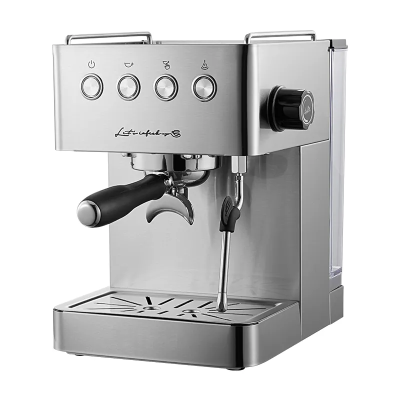 Mesin Tunggal 220V SpringBack, pembuat kopi espreso pintar lainnya dengan pengocok susu 3 dalam 1