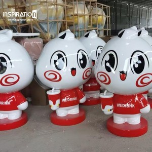 Estatua Mexicana de FRP para Exteriores, para Festival del Taco, Evento de Cocina Latinoamericana y Celebración de Comida Callejera - Product Image 1