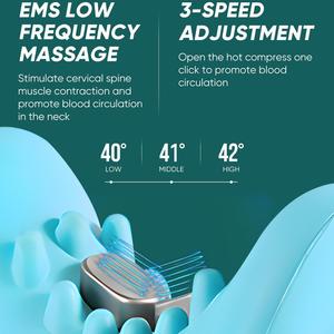 Xách tay mềm massage cổ tử cung cột sống hỗ trợ gối và vai relaxer massage cổ kéo gối để giảm đau - Product Image 4