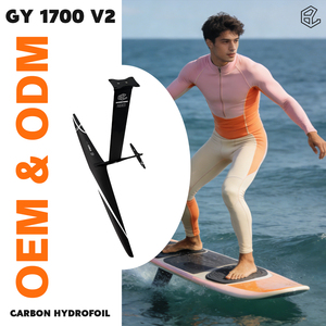 ODM OEM GY 1700 V2 Ala de aluminio para Hydrofoil, Wing Foil para principiantes, Surf SUP, Wingfoil para surfear en el agua, tabla de surf para jugar con el foil en el agua - Product Image 1