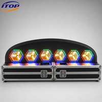 Projecteur LED DMX512 à tête mobile Spot Beam Wash pour spectacle en direct, tournée, événement
