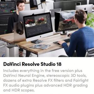 Mac/Win <span class=keywords><strong>DaVinci</strong></span> Resolve Studio 18 Edizione Professionale con Effetti Cromatici - Product Image 2
