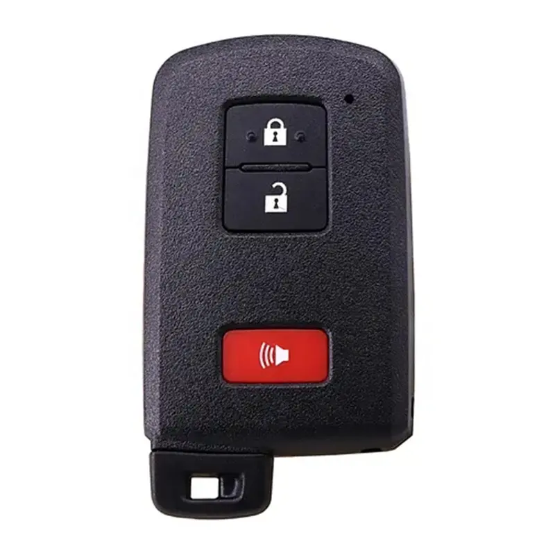 สำหรับ Toyota Key Shell 2/3ปุ่มปุ่มรีโมทกุญแจรถยนต์ Fob สำหรับ Toyota Prius 2004-2009รถสมาร์ทคีย์เชลล์ TOY43ใบมีด