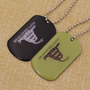 Plaque d'identification pour chien en acier inoxydable, personnalisée, moderne, style Feng Shui, avec <span class=keywords><strong>photo</strong></span> imprimée recto-verso et dôme protecteur en époxy - Product Image 3