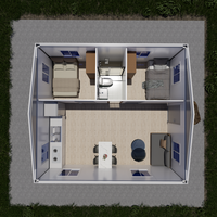 Service de conception de maisons conteneurs modernes sur mesure |   Conception graphique professionnelle de maisons conteneurs maritimes de 20 pieds/40 pieds en ligne