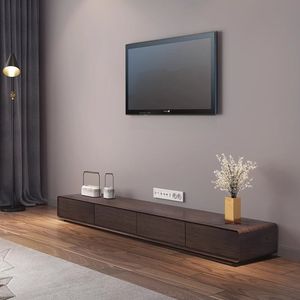 Soporte de TV para sala de estar moderna, mesa de centro, muebles para el hogar, gran oferta, alta calidad, tamaño personalizable, 150*40*25cm, personalizable - Product Image 4