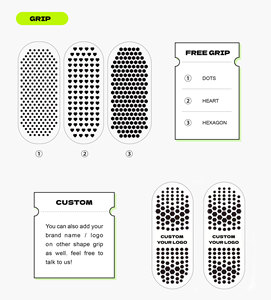 Vớ tập Yoga nữ, tất thể thao chống trơn, tất tập Pilates, chạy bộ, tất chống trượt - Product Image 6