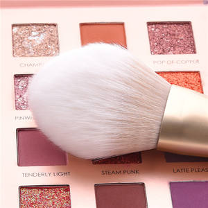 Pennelli per etichette Private gialle Set di pennelli per trucco 10 pezzi Pro pennelli per trucco sintetici - Product Image 2