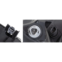 Phare avant à LED complet côté conducteur gauche 81150-0R150 OEM, cadre noir, phare LE pour Toyota RAV-4 2019 2020