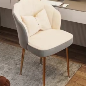 Fauteuil individuel moderne, ensemble de chaises de salon, meubles de salon, fauteuil de luxe en velours pour le salon, luxe - Product Image 4