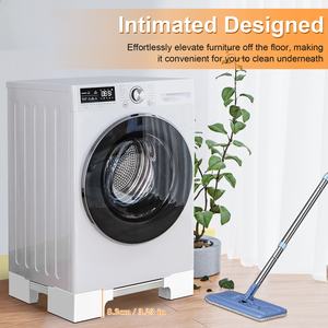 Support de Réglage en Hauteur pour Réfrigérateur, Lave-linge et Sèche-linge, Support Robuste pour Lave-linge, Socle pour Lave-linge, Piédestal pour Lave-linge - Product Image 2