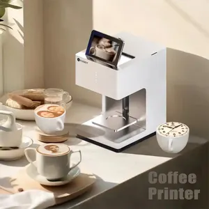 Evebot EB-PRO Hoogwaardige Selfie 3d Food Chocoladekoekje Latte Cappuccino Koffie Eetbare Cake Printer